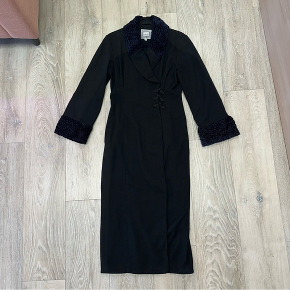 Vintage Beau David long dress coat Victorian style - Picture 9 of 12